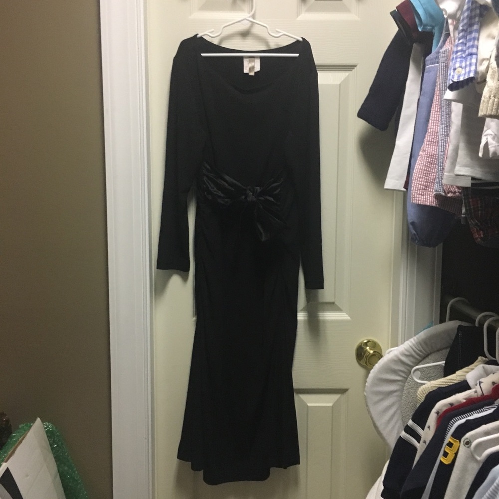 Bellyssima - Black Maternity Dress